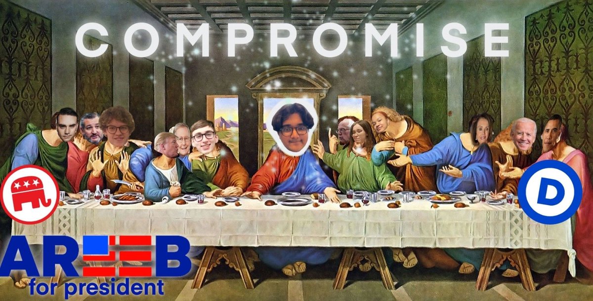 Happy Super Tuesday! Areeb is here for compromise!