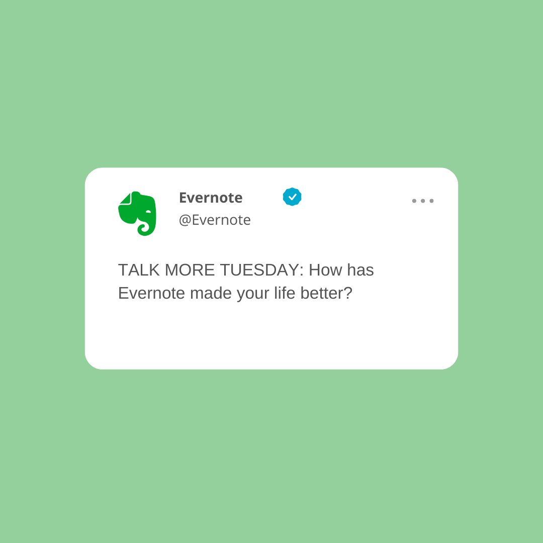 Evernote UK tweet media