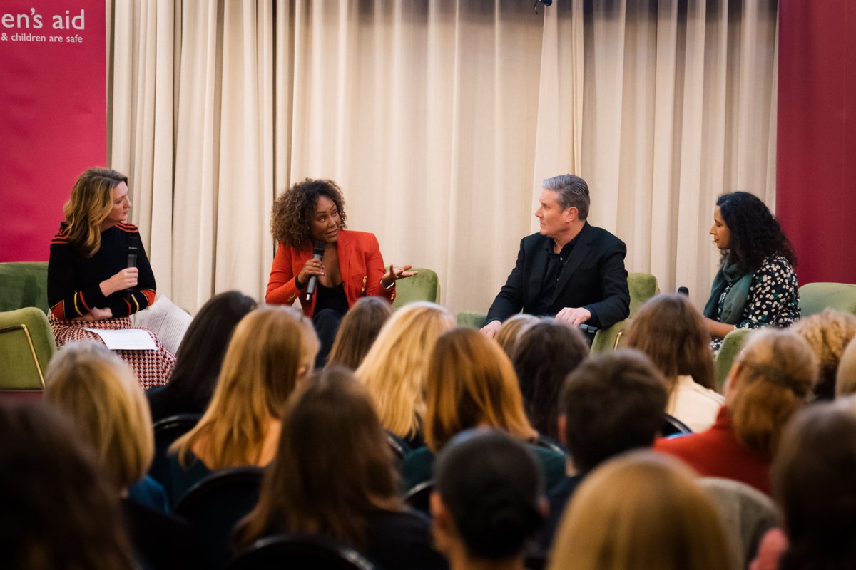 Violence against women and girls is an epidemic. As Prime Minister, my mission led government will tackle it.

Thank you to <a href="/womensaid/">Women's Aid</a>,  <a href="/OfficialMelB/">Melanie Janine Brown MBE</a> and <a href="/vicderbyshire/">Victoria Derbyshire</a> for tonight’s important discussion.