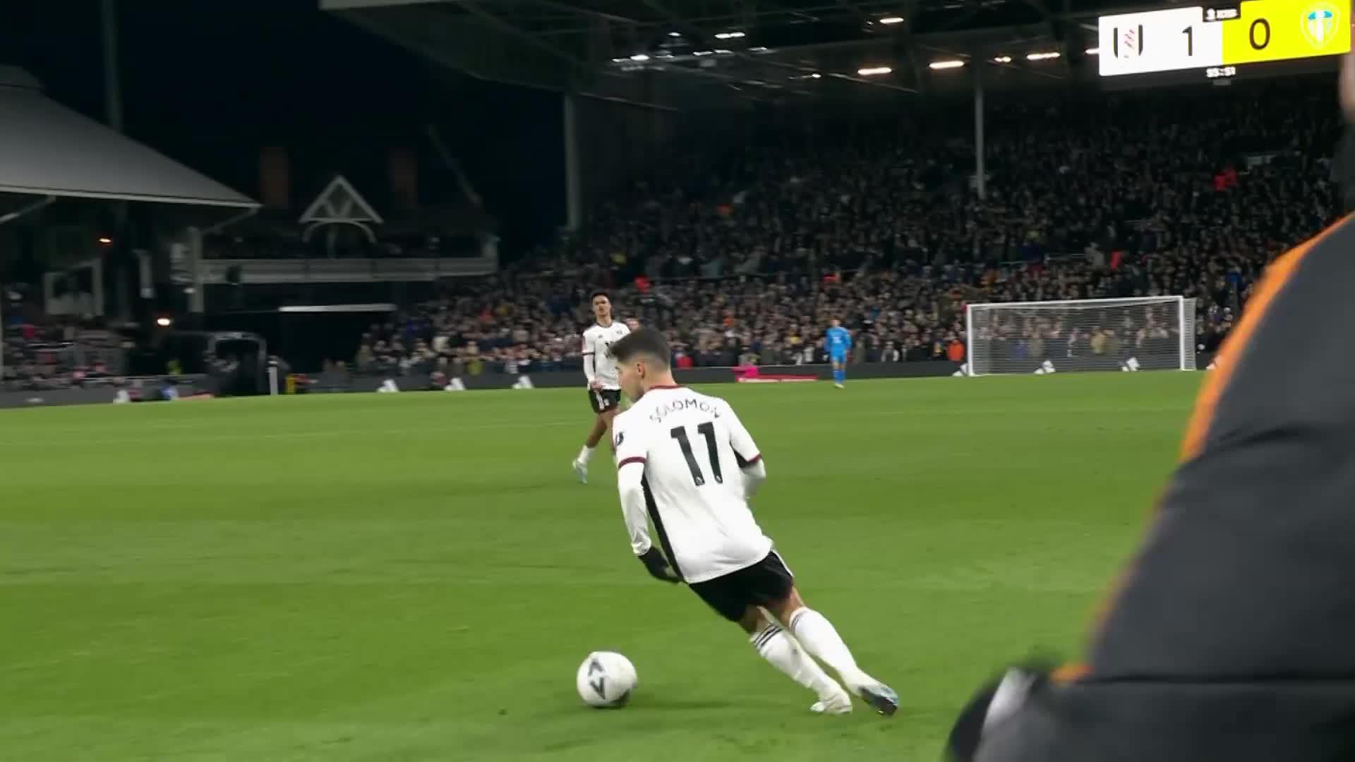 YOU JUST DON'T SAVE THOSE ⭐️

@ISRAELFA international, @Manorsolomon, curls in from an incredible angle for @FulhamFC 🇮🇱

#EmiratesFACup”