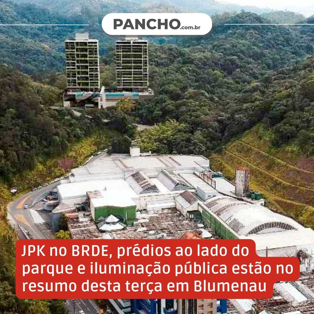 panchocombr's tweet photo. JPK no BRDE, prédios ao lado do parque e iluminação pública estão no resumo desta terça em Blumenau
Leia em >>> https://t.co/10ayejvHN5
#acidente #arte #progresso #br470 #brde #campanha #cidade #construçãocivil #coplan #desenvolvimento #estradas #exoneração https://t.co/tMbGOJVSC1