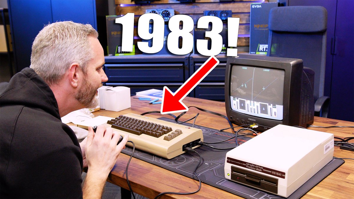JayzTwoCents's tweet photo. I found my childhood PC from 1983! AND WE PLAYED GAMES ON IT! https://t.co/d2hQpEtA1M https://t.co/5eZJoipU5o