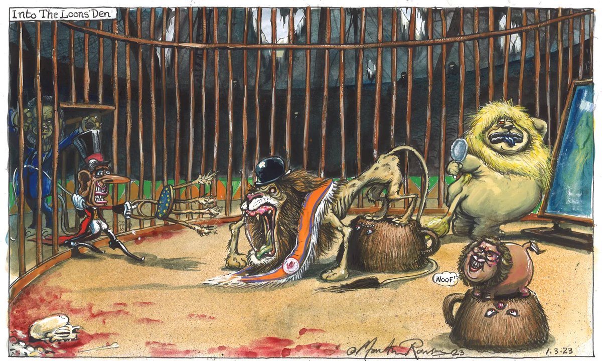 Cartoon4sale's tweet photo. Martin Rowson on #RishiSunak #EU #NIProtocol #IrishBorder #Brexit #BorisJohnson #DUP - political cartoon gallery in London https://t.co/dePcTdnXF6 https://t.co/3stwzgfPRC