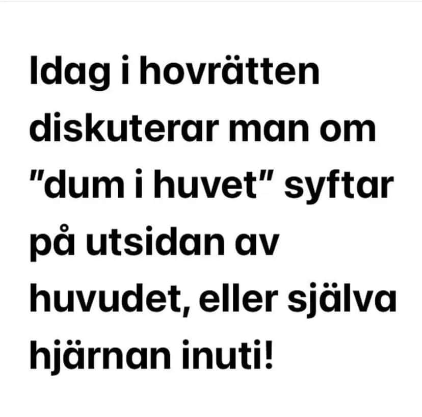 Idag i hovrätten...