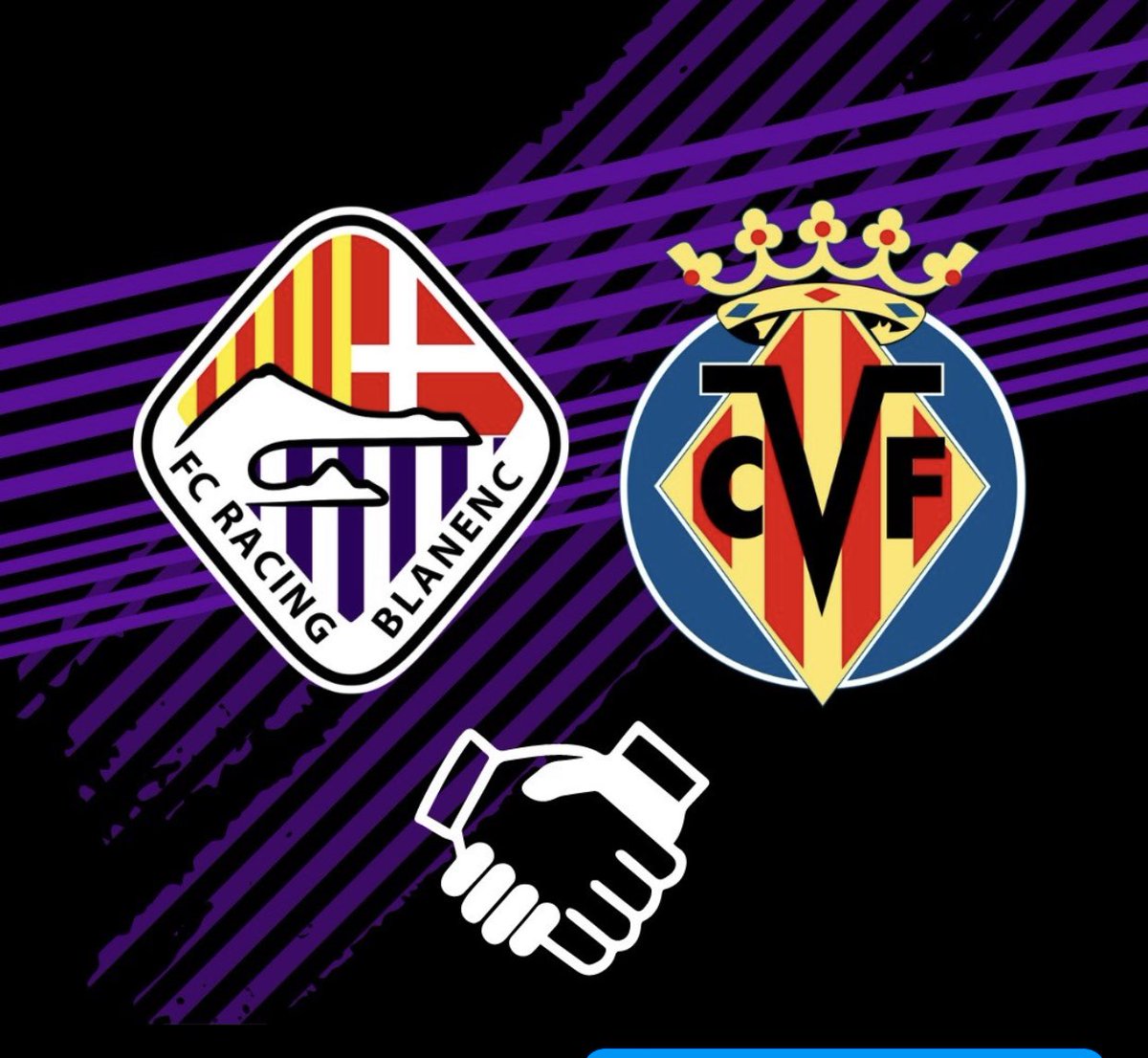 Fcracingblanenc's tweet photo. COLABORACIÓN

Nuestros entrenadores van a recibir un curso intensivo de formación de la Metodología usada por el Villarreal CF en sus equipos de formación y competición.

@villarrealcf 
@villarrealcf11 
@endekasports https://t.co/ShGPXVWA31