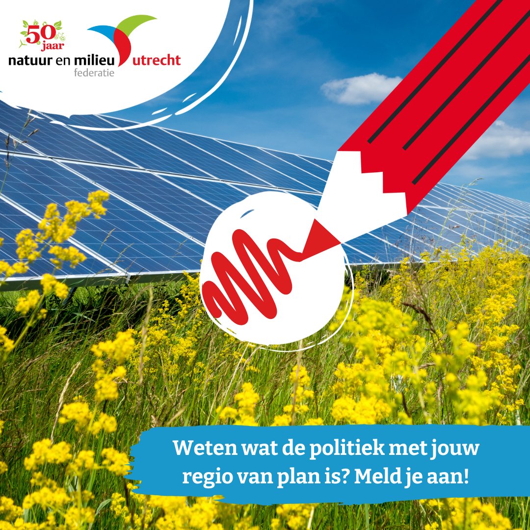 Heb jij je al opgegeven voor HET GROENE VERKIEZINGSDEBAT van 7 maart in Kanaal30 in Utrecht? PvdA, FvD, CDA, PvdD, BBB, D66, VOLT, U26, SP, CU, GL, VVD ze zijn er allemaal bij! nmu.nl/project/het-gr… 

Tip: Kijk ook eens naar de reportages en podcasts op rtvutrecht.nl/ukiest