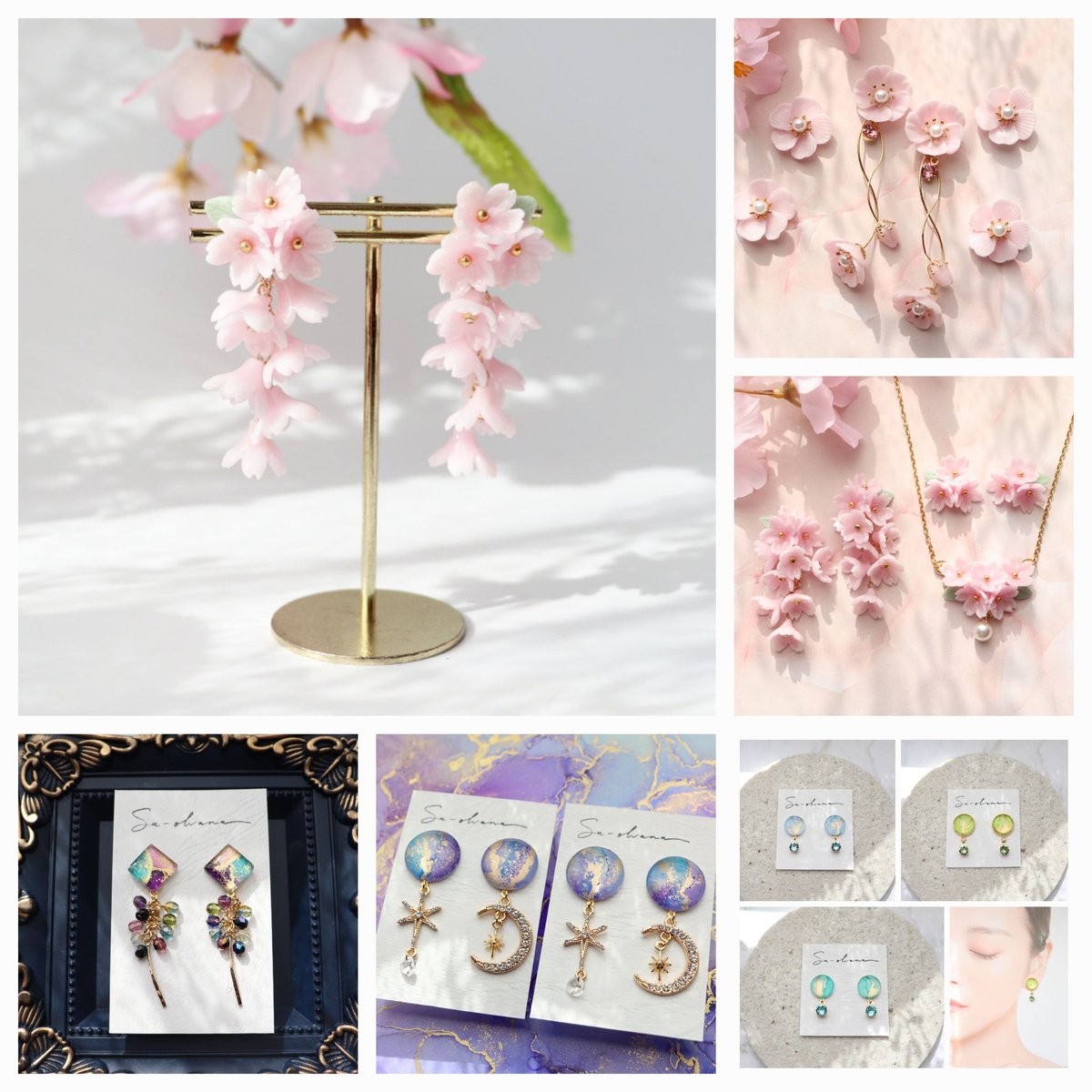 在庫あり】 お花畑春の訪れピアス(。•ᴗ•。)♡ aristonkitchen.gr