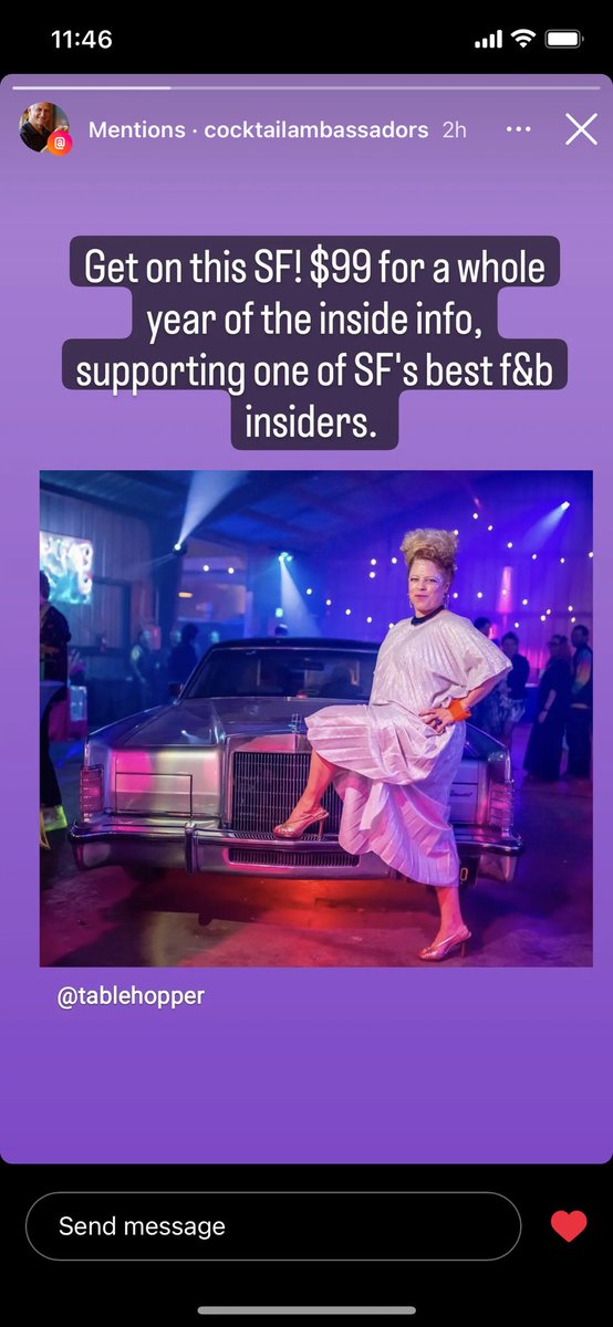 tablehopper's tweet photo. ⚡️Today is the last day of the super-special tablehopper annual subscription offer! ⚡️You won’t see this price again. Thanks 🙏 for supporting my work and publication! https://t.co/CkAo8psQVz https://t.co/rGs8LqY92c