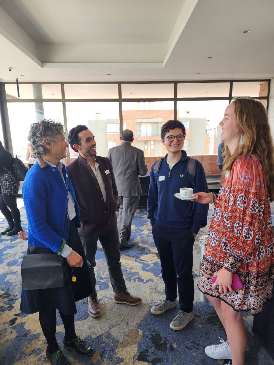 Indigenous Clean Energy (@indigclnenergy) on Twitter photo This week, Global Hub is attending the Community Energy Workshops in Bogota, Colombia. Here's @FreddieHuppe connecting with <a href="/UCLAIoES/">UCLA Environment</a>'s Dr. Stephanie Pincetl, Professor, Sebastian Solarte Caicedo, Ph.D. Student, and Santiago Roarivera, Research student. #ComunidadesEnergéticas This week, Global Hub is attending the Community Energy Workshops in Bogota, Colombia. Here's @FreddieHuppe connecting with <a href="/UCLAIoES/">UCLA Environment</a>'s Dr. Stephanie Pincetl, Professor, Sebastian Solarte Caicedo, Ph.D. Student, and Santiago Roarivera, Research student. #ComunidadesEnergéticas