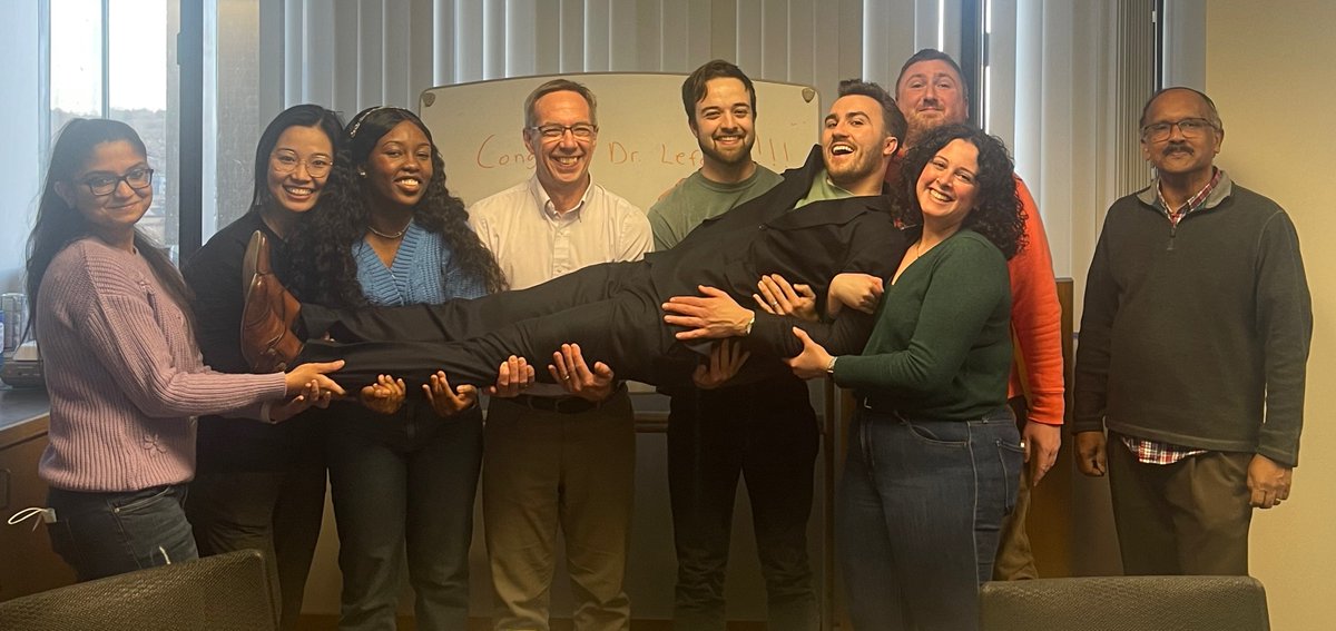 Congratulations to <a href="/TylerLefevre_/">Tyler Lefevre</a> who is now a Ph.D.!