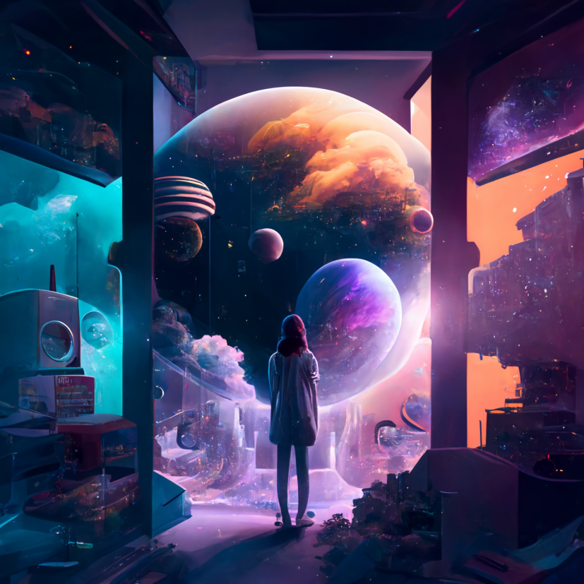 abaguena's tweet photo. 🚀MEGAHILO: IA y Metaverso!

Tras meses estudiando la revolución de las Inteligencias Artificiales he llegado a una serie de conclusiones sobre el futuro del contenido que me han volado la cabeza. Este es el primero de varios hilos sobre el tema.

¿Preparado?

Comencemos💥(1/20) https://t.co/Lo7lR2CRAr