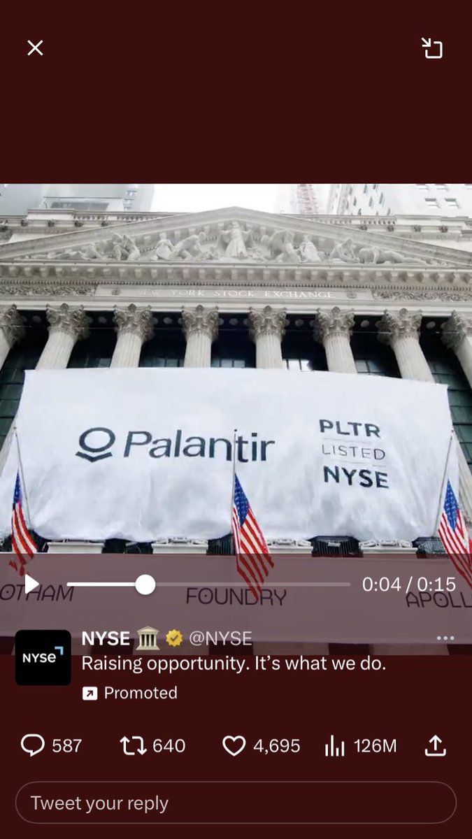 tyflowerss's tweet photo. @NYSE Just slipped it in there huh https://t.co/EdVg2ozN0Y