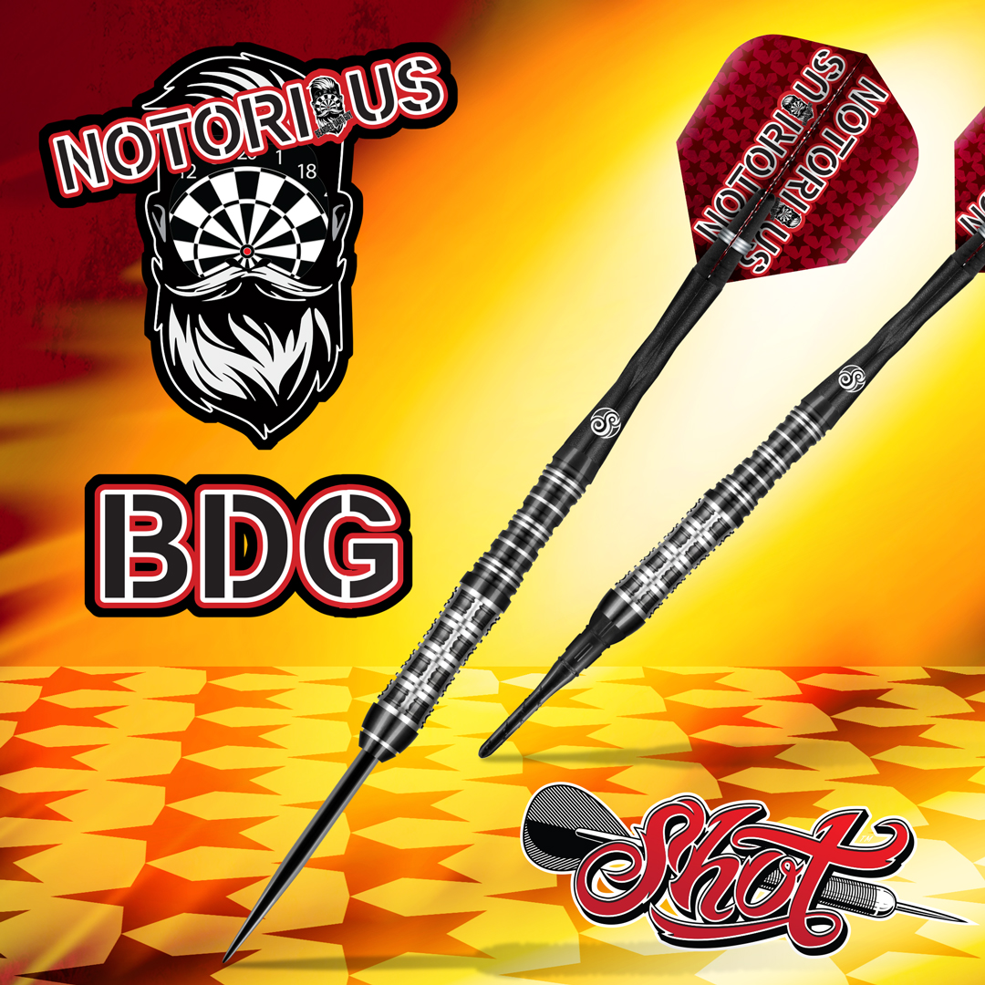 NEW RELEASE! This straight-up barrel design–provides a tapered rear push point and secure, weighted traction ahead of the centre. Designed with <a href="/BeardedDartGuy/">Bearded Dart Guy</a> himself, this new Pro Series dart is a refined barrel, with positive placement every time. bit.ly/3enAJvQ