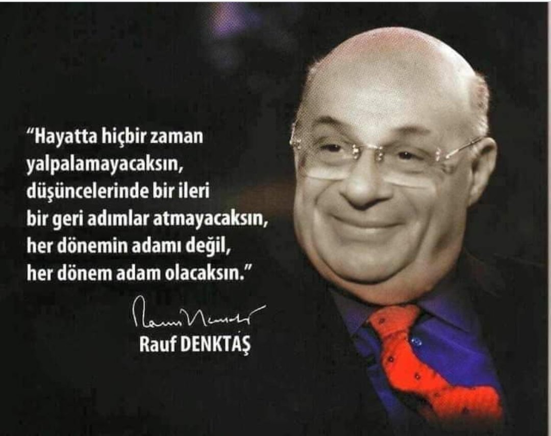 3 gündür konuşmaları birbirini tutmayan <a href="/drkerem/">Kerem Kınık</a> Goygoycuların sözüne göre hareket etmeyeceğim sözüne sana en güzel cevabı Rahmetli Rauf Denktaş'ın sözüyle veriyorum...
