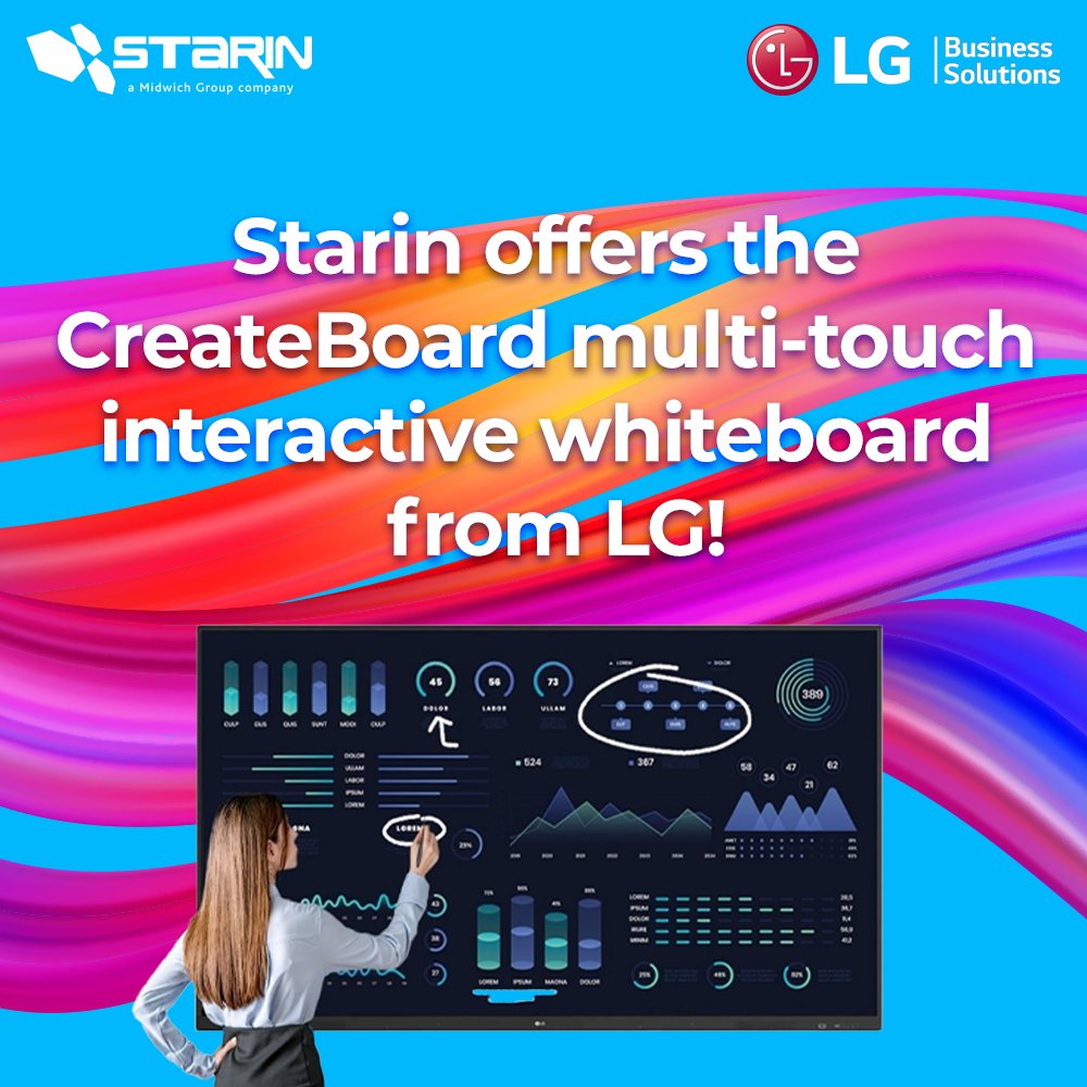midwichUS's tweet photo. ✏️ LG is helping improve modern education through new technologies, like the CreateBoard™ interactive, multi-touch display. See Starin’s collection now: https://t.co/X5xrq0HfGY 
#avtweeps #proav #edtech #LG #createboard #classroom
@LGCommDisplays https://t.co/2CbxqS1RgM