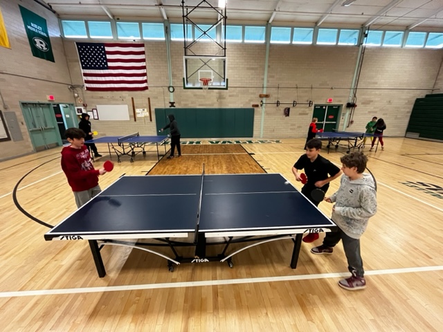 WVMSDragons's tweet photo. 🏓Table tennis is getting serious with some epic competitions. Lots of FUN in PE this week here at the Valley 🏓 #WVMSPEisthebest #WMVS #LMSD https://t.co/CwRPCRqLuc