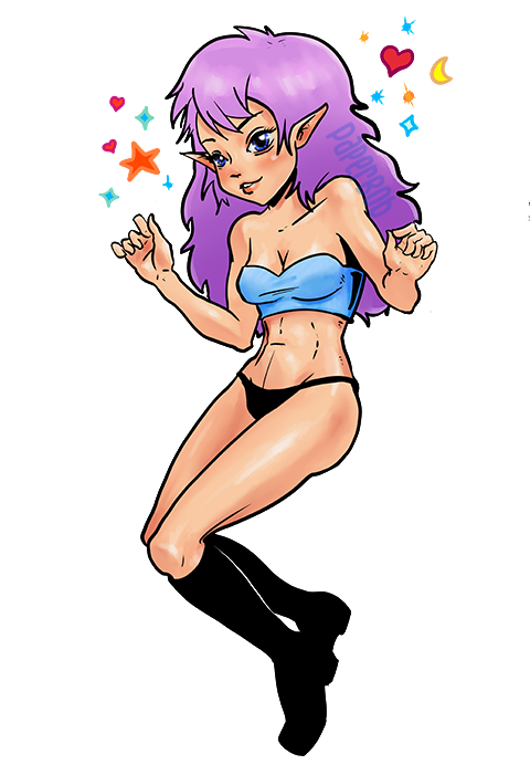 PaperBobBot's tweet image. Lil&apos; space Elf doodle
#Procreate #Elf