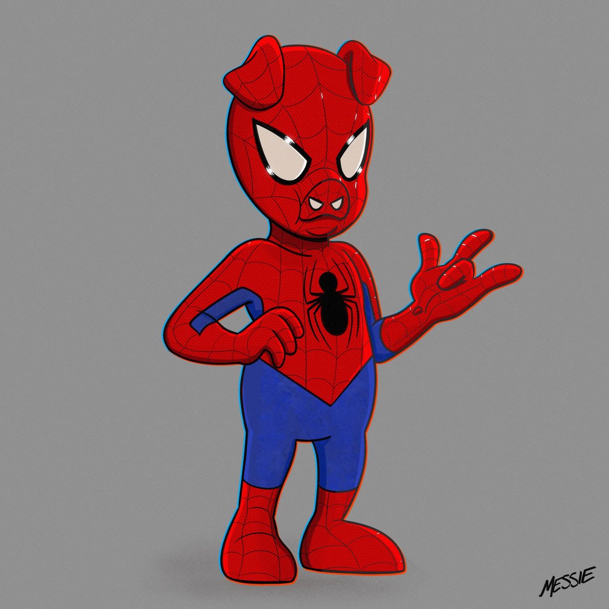 MessieVeiga's tweet photo. ✨Spider-Ham/Peter Porker (Earth-8311)🐖🕷️✨ https://t.co/HMj0jfuZkq