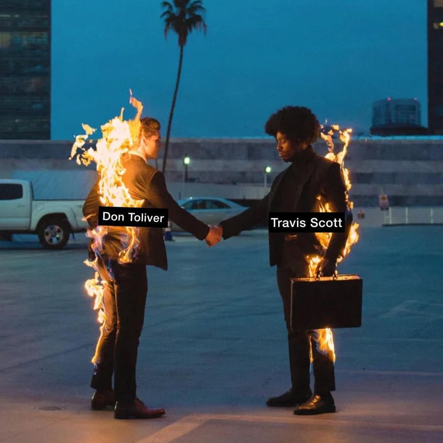 Don Toliver and Travis Scott on Embarrassed