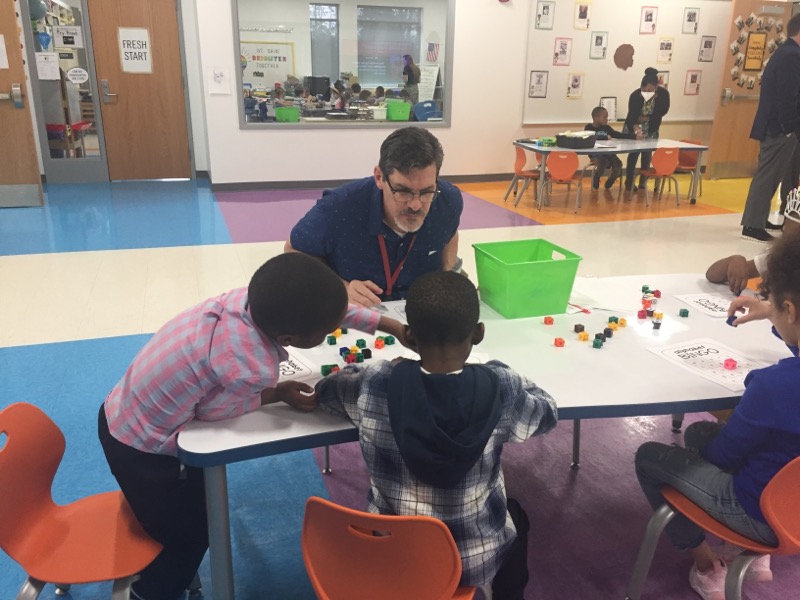 wctaa_nc's tweet photo. We enjoyed watching #WCTAAIAoftheYear finalist Jody Branch working with the student @ConnMagnet today! #TAOY @WCPSSTeam https://t.co/yYkAc6H6wx