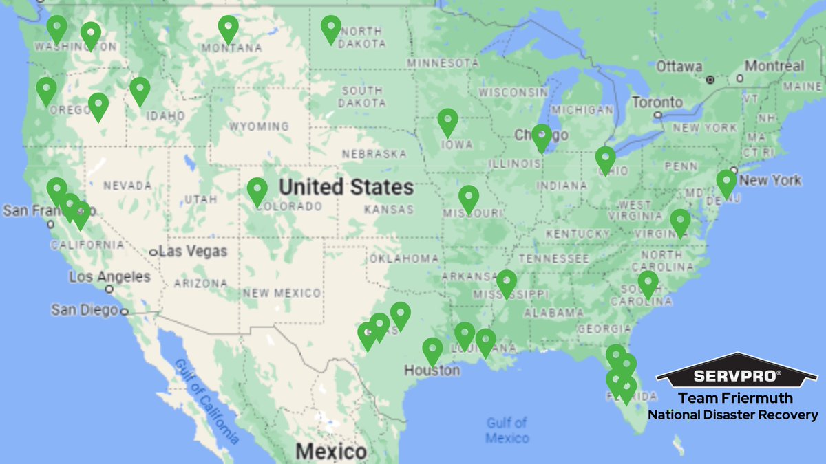 Places We've Been

When we say, "No matter when, no matter where, we are always here to help," we mean it.
#TeamFriermuth #DisasterRecovery #HereToHelp