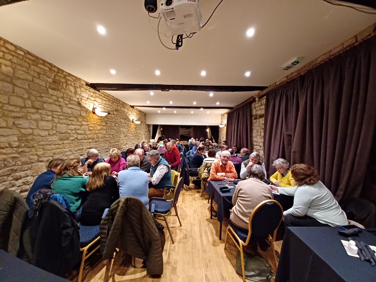 Fantastic evening in Chpping Campden with the North Cotswolds branch for the return of the annual quiz. Great turnout and a raffle collecting for RABI, as well as delicious food thanks to the Lygon Arms