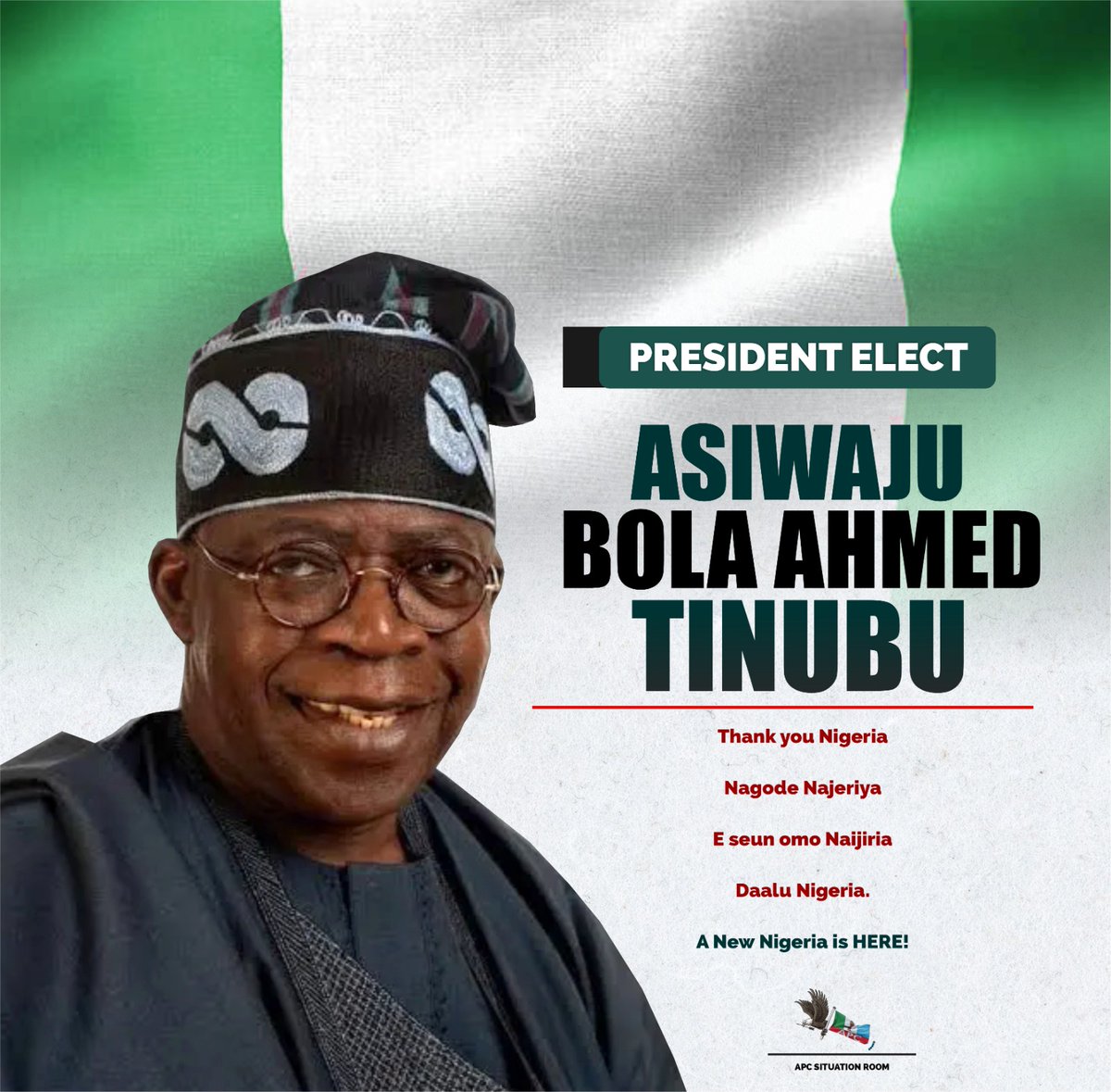 Sunnyside_bose's tweet photo. 🤪🤪😝😝😝congratulations president elect #AsiwajuForAll #BATWeNeed #TinubuIsWinning https://t.co/wSg5WmKWQu
