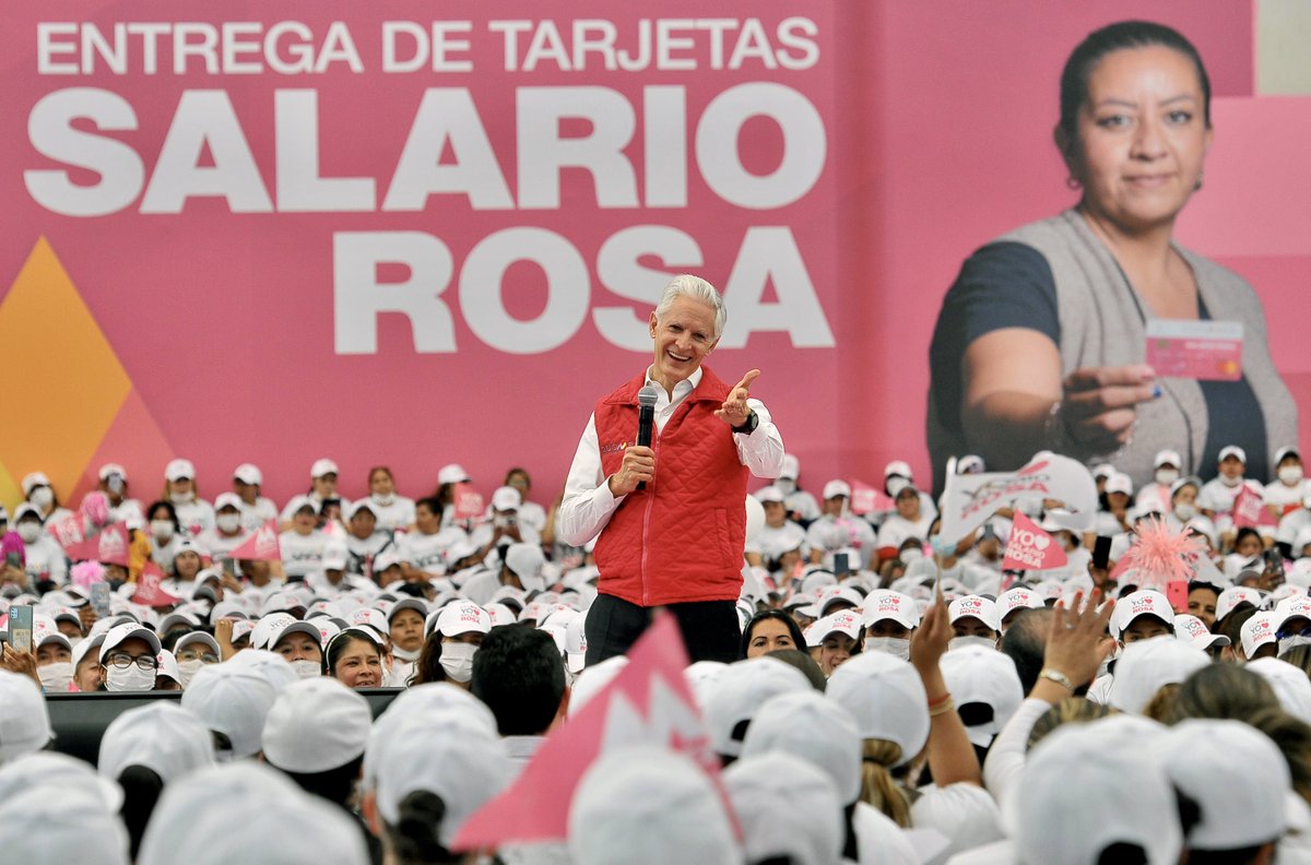 El #SalarioRosa continuará llegando a más amas de casa que busquen nuevas oportunidades de crecimiento y superación.