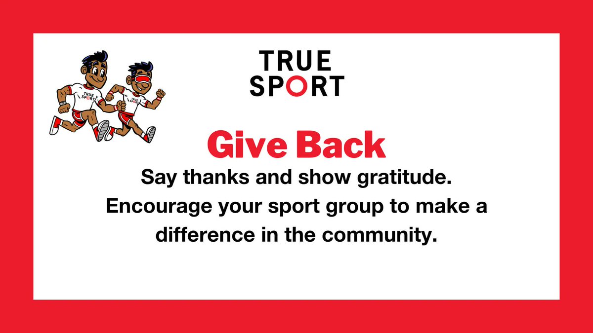 SportNB's tweet photo. The True Sport Principles can be applied to all areas of sport development, including the LTAD Framework. This week we are highlighting the Give Back Principle when it is applied at Stage 1: Active Start. Stay tuned for more next week!
#TrueSportTuesday
#TrueSportNB https://t.co/umsn7DAfPB