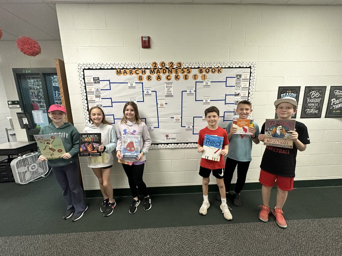 We are so excited for our March Madness Book Bracket!