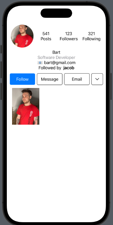 BartDev's tweet photo. Tried to recreate Instagram UI using only SwiftUI. I think i have done quite ok https://t.co/zHHdsDOufS #swiftui Tomorrow gonna work on recreating Twitter UI ^^ https://t.co/FEj14QDhKs
