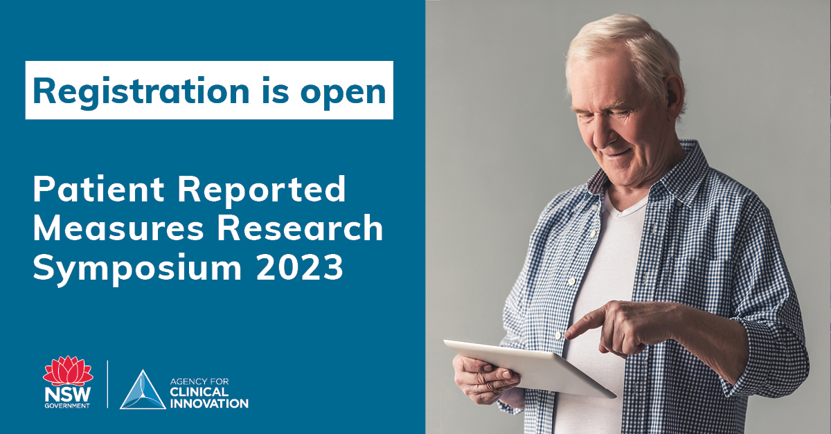 Registration is now open for the Patient Reported Measures Research Symposium on 30 May. The symposium will showcase the latest research and quality improvement projects in healthcare across NSW: aci.health.nsw.gov.au/about/calendar… #PRMs