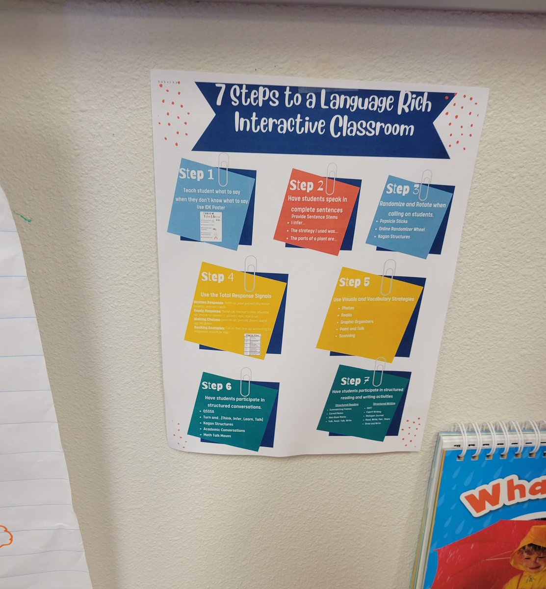 BaileyPrek's tweet photo. Ready to follow these 7 steps for a language rich classroom! @hough_trista @pressNseale @CorreeCbond #newmanspringtraining @NewmanFriscoISD https://t.co/Jc75Vi54QU