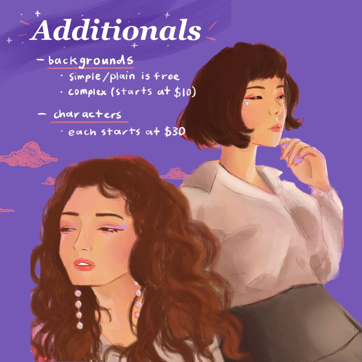 imstillmei's tweet photo. Commissions are open !! Send me a DM if you have an questions or concerns ☂️✨ https://t.co/eD3s9fLcCq