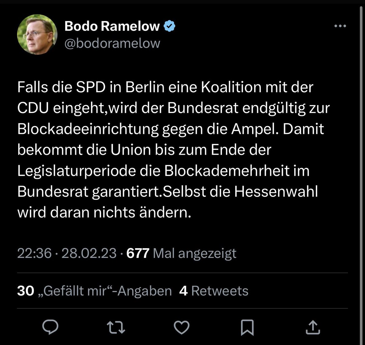 Wurde auch allmählich Zeit. Damit hat das linke durchregieren sein Ende gefunden. Der nächste Schritt muss sein die Ampel-Koalition bei der nächsten Bundestagswahl abzuwählen. Dann ist der linke Spuk endlich vorbei.

#Ampelkoalition #CDU #AmpelAbwählen #AmpelNeinDanke #CDUwählen