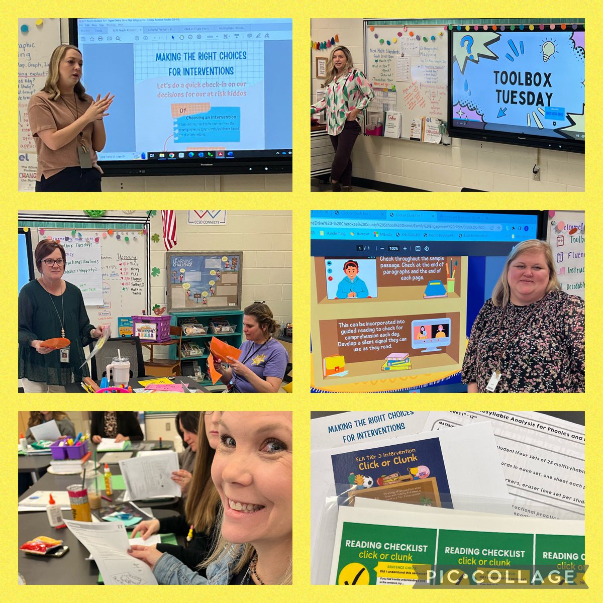 Lauren Abrams (@ccsdabrams) on Twitter photo Major shoutout to Ms.Griffin, Ms.Snelson, Ms.Cloer, and Ms.Martineau for supporting teachers through our first Toolbox Tuesday <a href="/IndianKnollES/">Indian Knoll</a> 🧰📝 Ts facilitated make-and-take interventions to support our students! Such a collaborative success 👏 <a href="/CherokeeSchools/">Cherokee Co. Schools</a> #teamwork Major shoutout to Ms.Griffin, Ms.Snelson, Ms.Cloer, and Ms.Martineau for supporting teachers through our first Toolbox Tuesday <a href="/IndianKnollES/">Indian Knoll</a> 🧰📝 Ts facilitated make-and-take interventions to support our students! Such a collaborative success 👏 <a href="/CherokeeSchools/">Cherokee Co. Schools</a> #teamwork