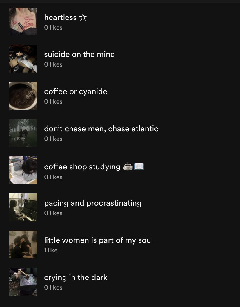 lcveaubs's tweet photo. pick a playlist and i’ll give u a song 🫶🏻 https://t.co/n3HQZ4NiRD