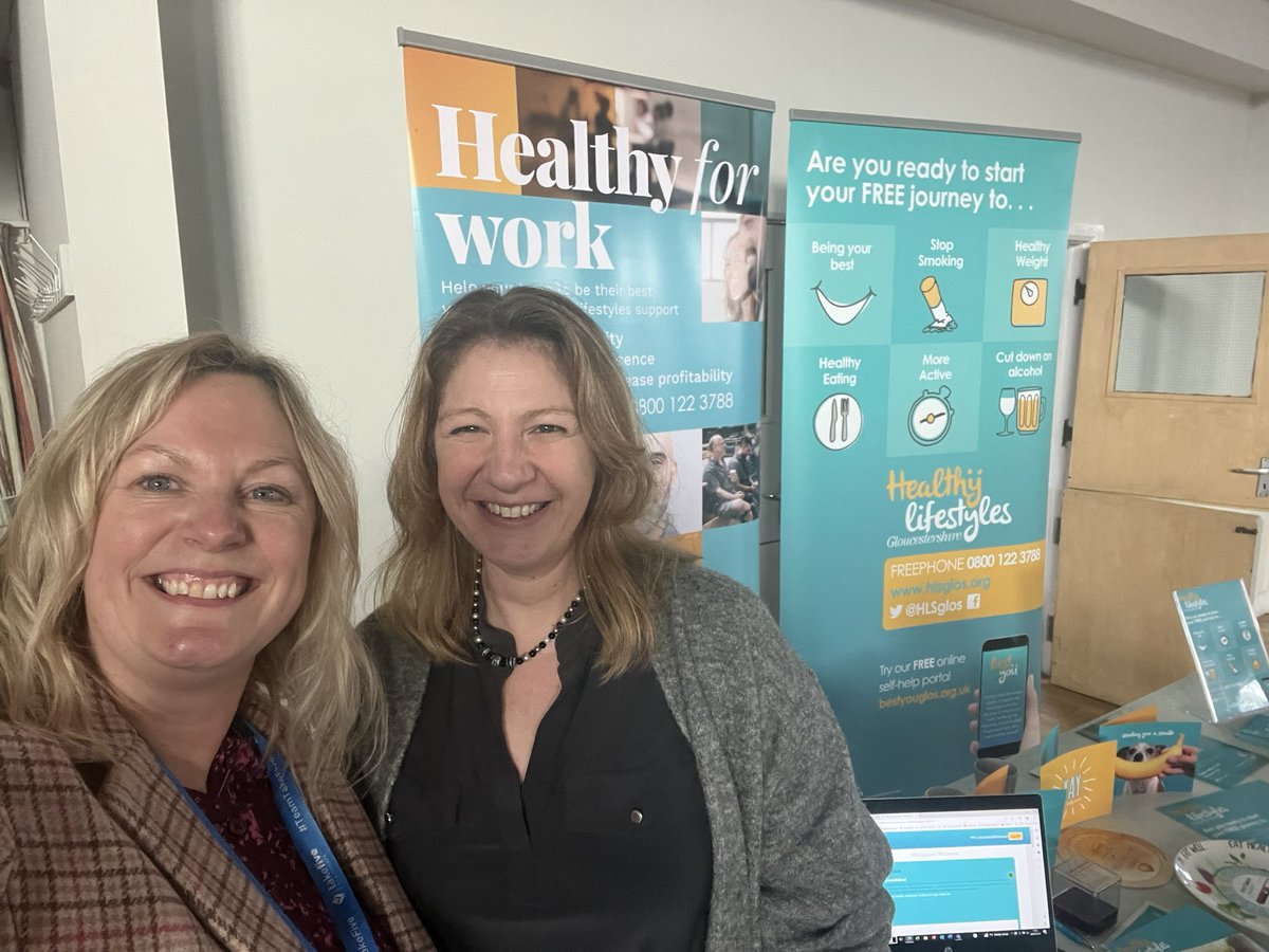 FiveHealthcare's tweet photo. A great afternoon at the @GCPA - Gloucestershire Care Providers Association  well-being session. It reminded us managers that we too need to take care of ourselves. Nice to catch up with Vicky too. A BIG thank you to Riki Moody  for putting together these sessions. @hwglos https://t.co/ESR21Gv3ec