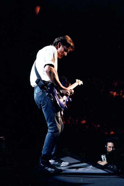 Chris Hayes, The Kid, on guitar.