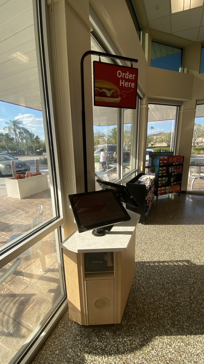 Nice sight lines, self check-out, dispensed ice coffee, hoagies and more! <a href="/Wawa/">Wawa</a> lives up to its hype @CRU_Conference