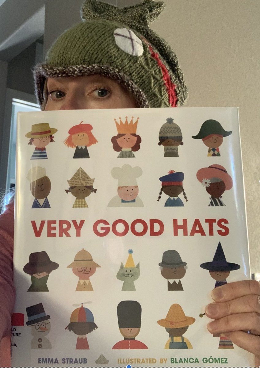 VERY GOOD HATS by @emmastraub and Blanca Gómez is a VERY GOOD BOOK! #picturebooks #amreading #amwriting