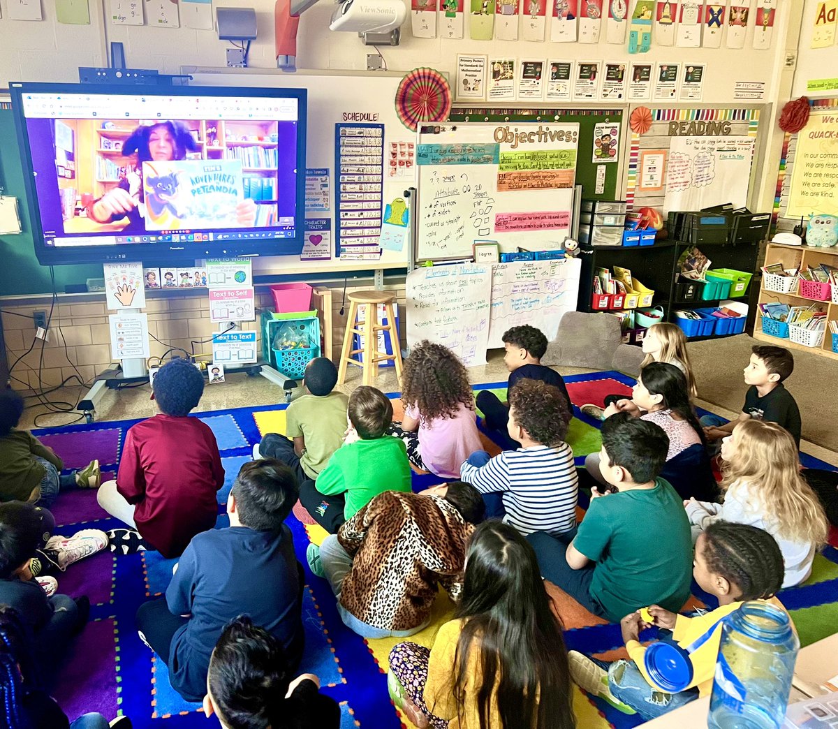 Miss Rains (@misslinsey1) on Twitter photo We are wild about reading in Miss Rainsβ Class! π
π― We loved watching <a href="/JSzymanski301/">Jen Szymanski</a> read to us! Happy Day 2 of Read Across America Week! πΎ <a href="/SussexES/">Sussex Elementary</a> <a href="/PtaSussex/">Sussex Elementary PTA</a> <a href="/MollyBissell/">Molly Bissell</a> <a href="/BaltCoPS/">Baltimore County Public Schools</a> #quackon #literay #ReadAcrossAmerica We are wild about reading in Miss Rainsβ Class! π
π― We loved watching <a href="/JSzymanski301/">Jen Szymanski</a> read to us! Happy Day 2 of Read Across America Week! πΎ <a href="/SussexES/">Sussex Elementary</a> <a href="/PtaSussex/">Sussex Elementary PTA</a> <a href="/MollyBissell/">Molly Bissell</a> <a href="/BaltCoPS/">Baltimore County Public Schools</a> #quackon #literay #ReadAcrossAmerica