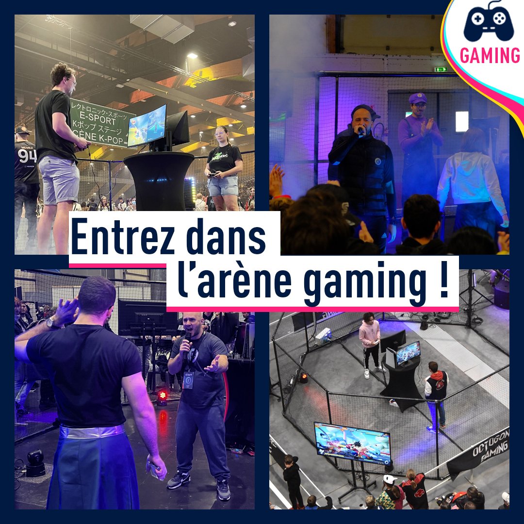 ⚔️ Jeu vidéo 𝟭𝘃𝟭 ouvert à tous ⚔️ 🥊Entrez dans l'arène et affrontez-vous entre amis (ou ennemis) dans des tournois endiablés de Super Smash Bros Ultimate, Tekken 7 ou encore Mario Kart 8. 🤺 Taguez la personne que vous aimeriez affronter !