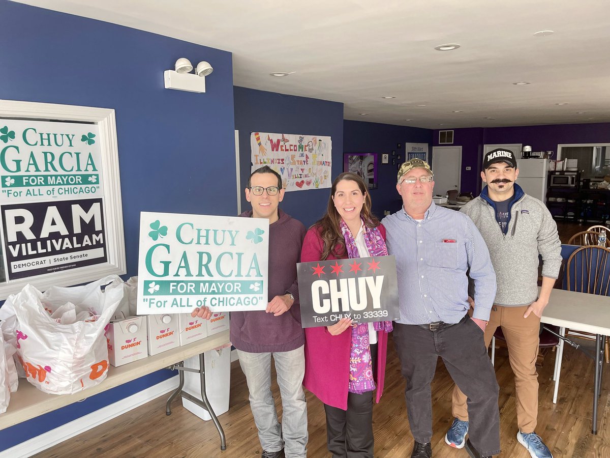 Eira4Us's tweet photo. 39th, 40th, 41st wards #HeyChicagoVote for @ChuyChicago for Mayor #Punch9 https://t.co/GgAbVjxciW
