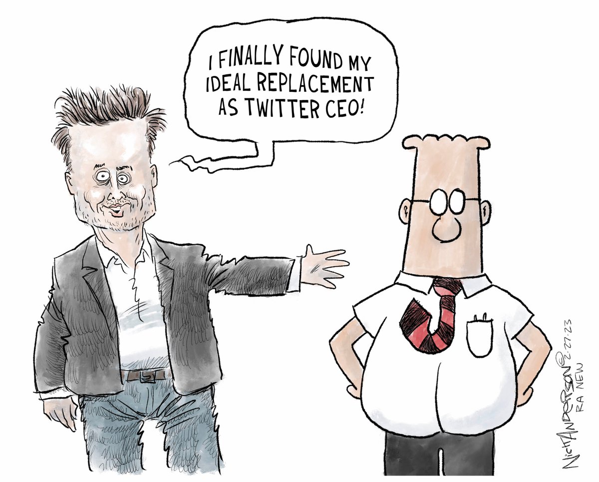 ablueview's tweet photo. Elon Musk should stay out of the news & social media businesses and focus on the car business
🧵1/2 #TwitterTakeover #Twitter #DilbertIsARacist #PoorProductManagement #PoorLeadership #Oligarchs #ABlueView https://t.co/F1YzwpaS4B