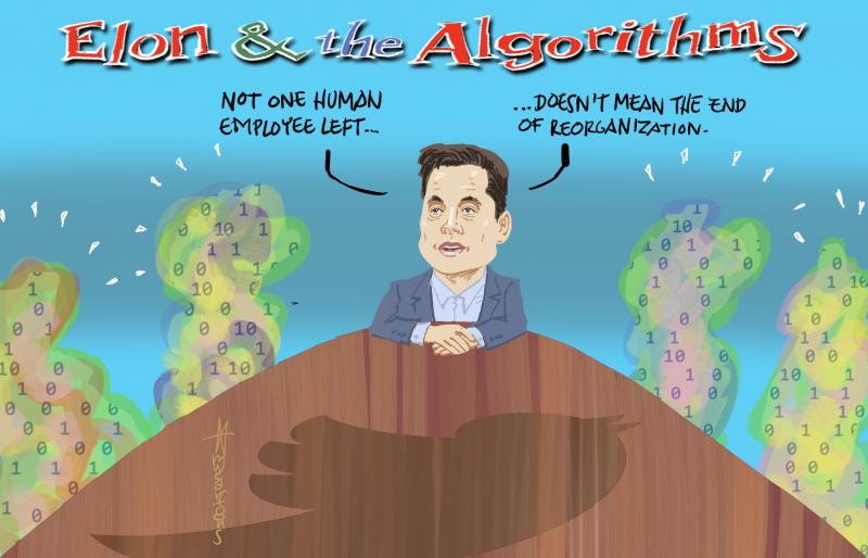ablueview's tweet photo. Elon Musk should stay out of the news & social media businesses and focus on the car business
🧵1/2 #TwitterTakeover #Twitter #DilbertIsARacist #PoorProductManagement #PoorLeadership #Oligarchs #ABlueView https://t.co/F1YzwpaS4B