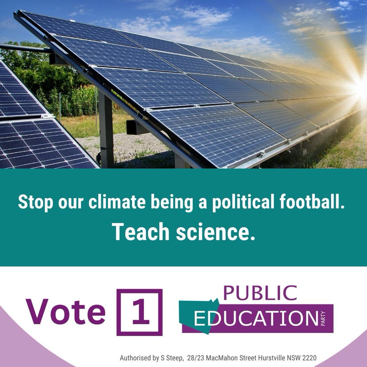 Education is the key to unlocking a brighter future for our kids. That's why we need to support the Public Education Party in the NSW State election. Vote 1 for a better tomorrow. #PublicEducation #NSWElection
Check out publiceducationparty.org.au/?utm_source=tw… to learn more.