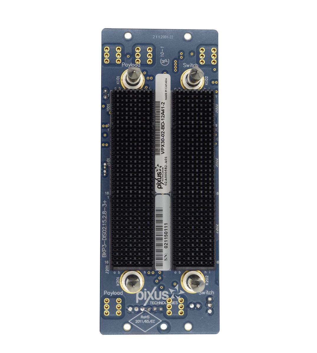 pixustech's tweet image. New 3U #SOSA aligned and 3U #OpenVPX backplanes from Pixus.   Design options to #100GbE and #PCIe #Gen4 and beyond!   

pixustechnologies.com/assets/Press-R…