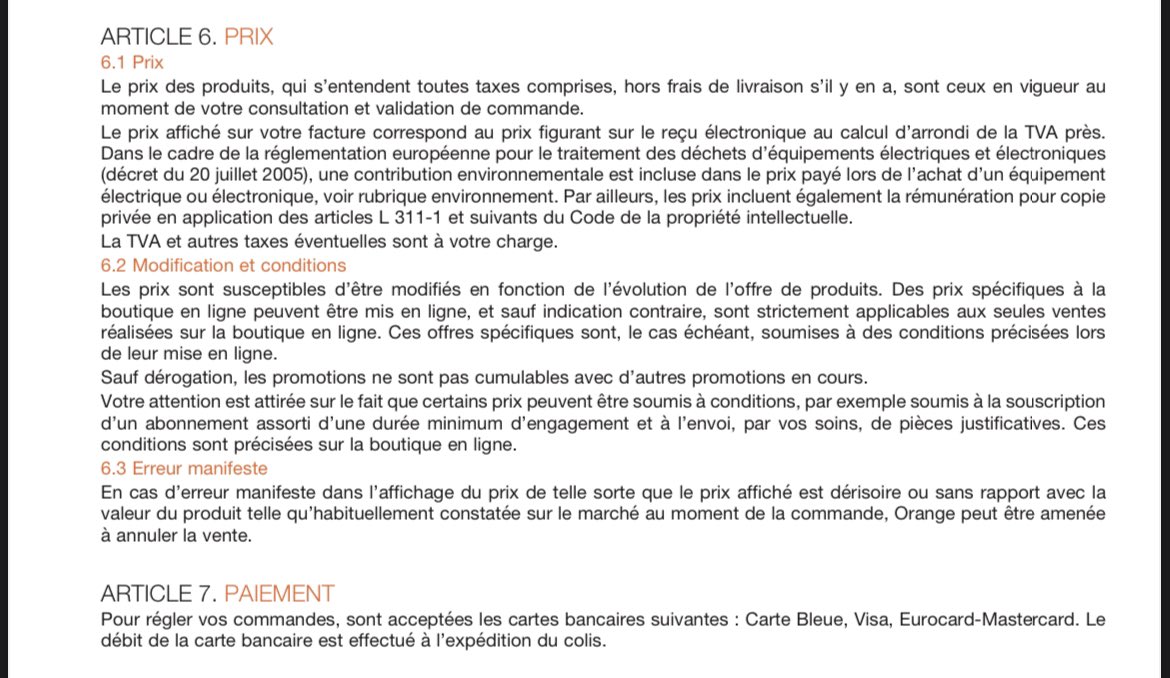 kjeanclaude's tweet photo. @orange à quel moment votre augmentation pour les clients est une ‘’évolution d’offre’’ d’après ce que je lis dans mon contrat votre hausse de 2€ n’est pas en cohérence avec ce que j’ai signé ? Voir photo #hausseorange #internet https://t.co/I2UPJX47iK