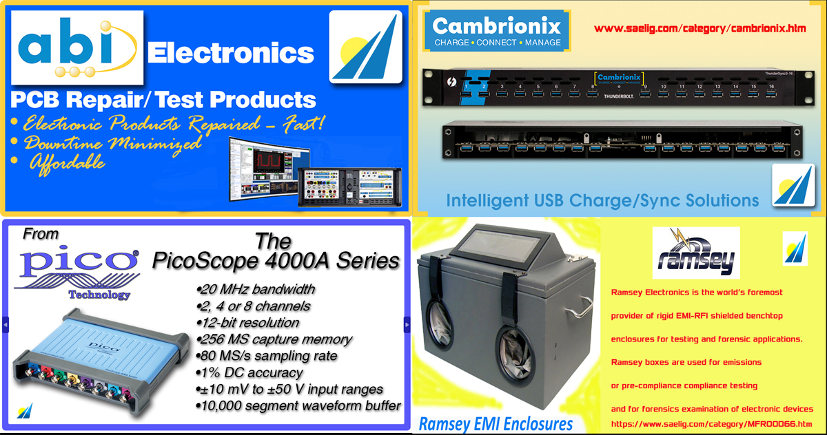 Saelig's tweet image. Here are some of our favorite suppliers! saelig.com
#electronics #electronicsrepair #electronicsengineering #electronicstest #instruments #cambrionix #picoscope #ramseytest #emissions